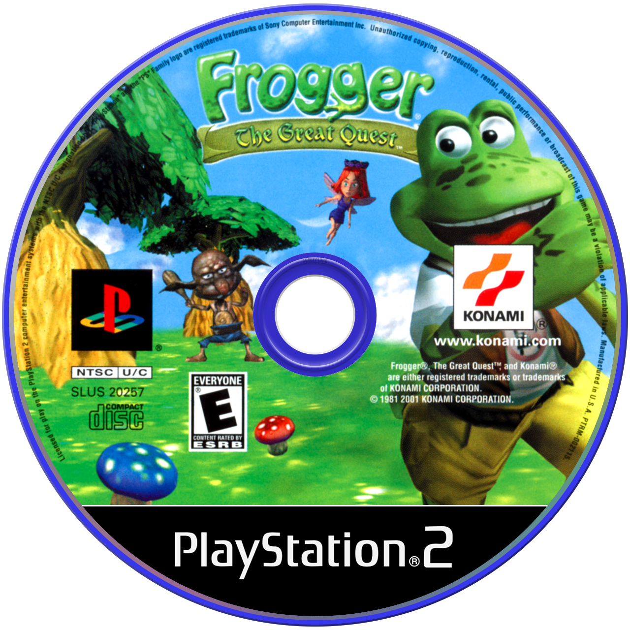 Frogger the Great Quest media 4 for Playstation 2